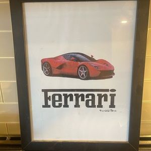 Ferrari  Framed Print 1/250 – Fairchild Paris